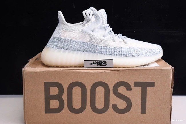 White Boost Yeezy V2 Adidas FW3043 Cloud 350 0827